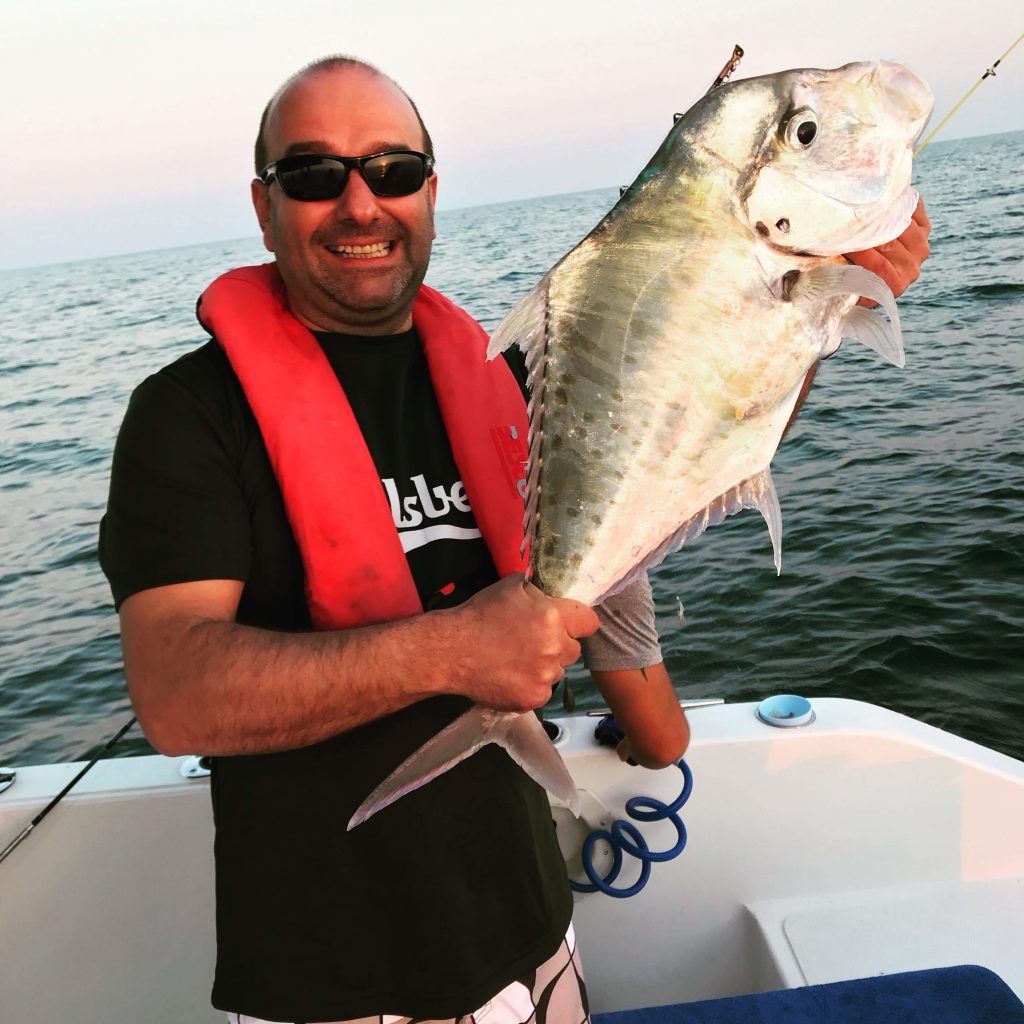 Rest and relaxation: Fishing is Stefano’s, Sales Director at Pepperl+Fuchs in Sulbiate, favorite leisure time activity.