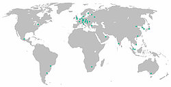 Locations worldwide